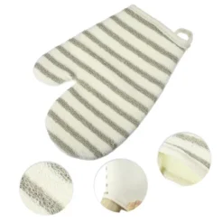 Unique Bargains Bathroom Shower Gloves 8.66"x6.50" Brown Beige1 Pc -UNIQUE BARGAIN Shop GUEST 1ef219b2 8382 4290 93fc 4d3f9728a429