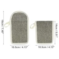 Unique Bargains Jute Bath Brush For Shower 5.51"x4.13" Deep Gray 1 Pc -UNIQUE BARGAIN Shop GUEST 1f4d8f95 087c 4694 9c0f fe6f431f0de9
