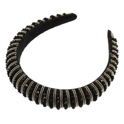 Unique Bargains Crystal Headband Rhinestone Hairband For Women 1.2 Inch Wide 1Pcs 7 Unique Bargains Crystal Headband Rhinestone Hairband For Women 1.2 Inch Wide 1Pcs - Image 7