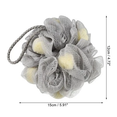 Unique Bargains Bath Shower Body Puffs Loofah Sponge 5.91"x4.72" 1 Pc 2 Unique Bargains Bath Shower Body Puffs Loofah Sponge 5.91"x4.72" 1 Pc - Image 2