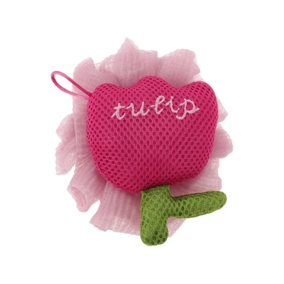 Unique Bargains Cartoon Bath Sponge Rose Red Pink 1 Pc 6 Unique Bargains Cartoon Bath Sponge Rose Red Pink 1 Pc - Image 6