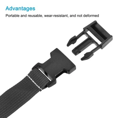 Unique Bargains Travel Outdoor Bag Luggage Packing Utility Strap With Buckle 2 Unique Bargains Travel Outdoor Bag Luggage Packing Utility Strap With Buckle - Image 2
