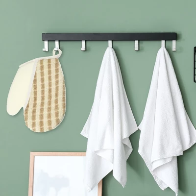 Unique Bargains Bath Shower Gloves 8.66"x7.09" Orange 1 Pc 2 Unique Bargains Bath Shower Gloves 8.66"x7.09" Orange 1 Pc - Image 2