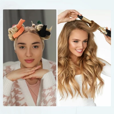 Unique Bargains Heatless Hair Curler Multicolor 6 Pcs 2 Unique Bargains Heatless Hair Curler Multicolor 6 Pcs - Image 2