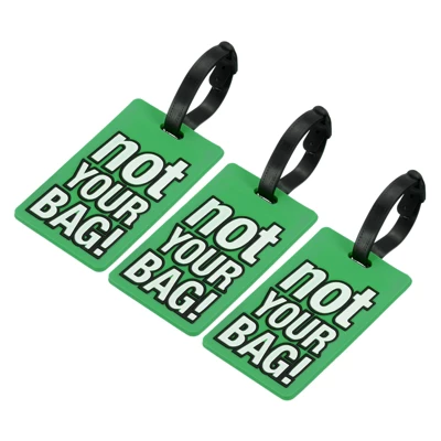 Unique Bargains PVC Durable Lightweight Backpack Travel ID Luggage Tag 3 Pcs 6 Unique Bargains PVC Durable Lightweight Backpack Travel ID Luggage Tag 3 Pcs - Image 6