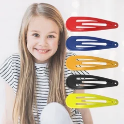 Unique Bargains 120pcs Hair Clips For Girls Metal Hair Accessories Baby Hair Barrette Accessories Multicolor