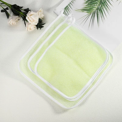 Unique Bargains Double Side Elasticity Body Scrub Towel Beige 1 Pc 5 Unique Bargains Double Side Elasticity Body Scrub Towel Beige 1 Pc - Image 5