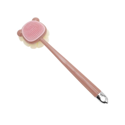 Unique Bargains Cartoon Long Handle Double-sided Bath Brush 1 Pc 6 Unique Bargains Cartoon Long Handle Double-sided Bath Brush 1 Pc - Image 6