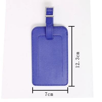 Unique Bargains Identifiers Bag Name Address ID Suitcase PU Leather Label Travel Luggage Tag 3 Unique Bargains Identifiers Bag Name Address ID Suitcase PU Leather Label Travel Luggage Tag - Image 3