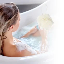 Unique Bargains Shower Bath Brush Kit 1.97"x4.72" 1 Set