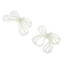 Unique Bargains Faux Pearl Bow 15 Shoelace Charms White 1 Pair -UNIQUE BARGAIN Shop GUEST 26ef8e65 a7eb 4230 951b 0010c5eba76d