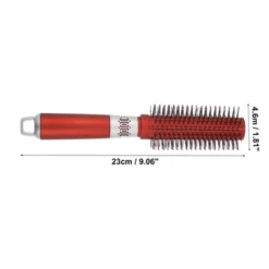 Unique Bargains Red Wet And Dry Round Hair Brush