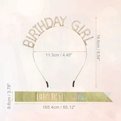 Unique Bargains Birthday Sash Headband Gold Tone White 7 Unique Bargains Birthday Sash Headband Gold Tone White -UNIQUE BARGAIN Shop GUEST 284900a1 5623 40ea 8d6b 7773ef194f2a