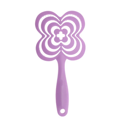 Unique Bargains Solid Four-leaf Clovers Hollow Comb Hair Brush 1 Pc 9 Unique Bargains Solid Four-leaf Clovers Hollow Comb Hair Brush 1 Pc - Image 9