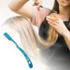 Unique Bargains Durable Straight Shave For Hair Styling Blue 1 Pc