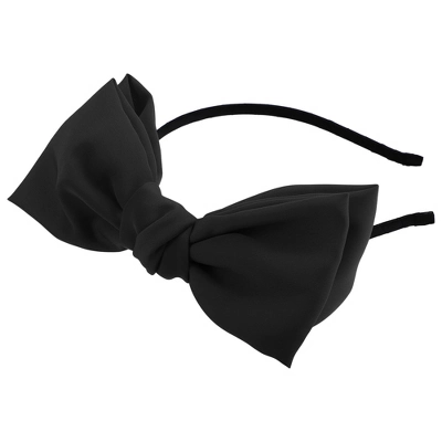 Unique Bargains Women's Fashion Satin Bow Knot Headband 0.31 Inch Wide 1 Pc 12 Unique Bargains Women's Fashion Satin Bow Knot Headband 0.31 Inch Wide 1 Pc - Image 12