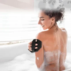 Unique Bargains Shower Silicone Body Scrubber 1 Pc
