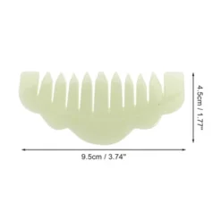 Unique Bargains Flower Shape Head Massage Comb Green 1 Pc