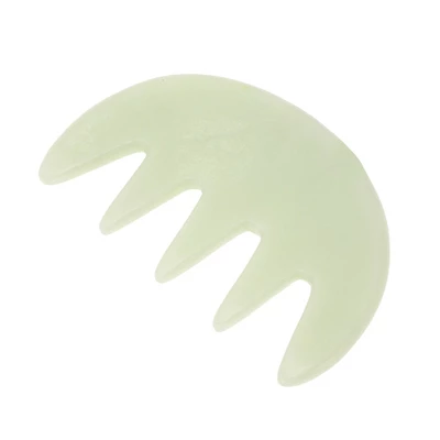 Unique Bargains Five-tooth Head Massage Comb Green 1 Pc 4 Unique Bargains Five-tooth Head Massage Comb Green 1 Pc - Image 4