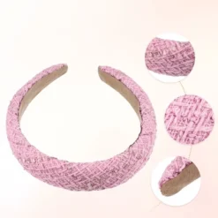 Unique Bargains Women's Retro Style Fabric Headband Deep Pink 1 Pc -UNIQUE BARGAIN Shop GUEST 3004fdaf 3c3e 45eb 93ee 59c5b0215aed