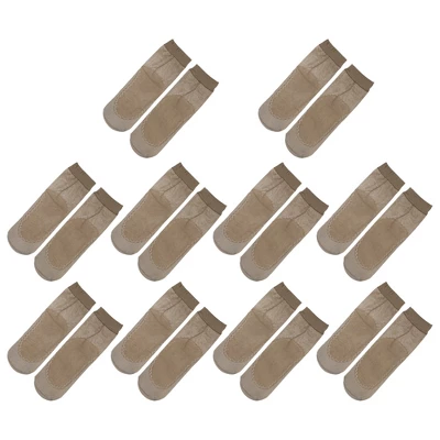 Unique Bargains Women's Nylon Anti-Slip No Show Lace Socks 10 Pairs 8 Unique Bargains Women's Nylon Anti-Slip No Show Lace Socks 10 Pairs - Image 8