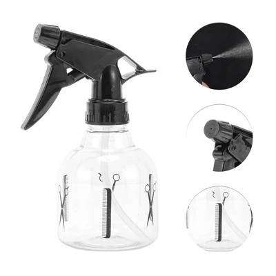 Unique Bargains Durable Hand Pressure Type Hair Spray Bottles 250ml Black Clear 1 Pc 1 Unique Bargains Durable Hand Pressure Type Hair Spray Bottles 250ml Black Clear 1 Pc