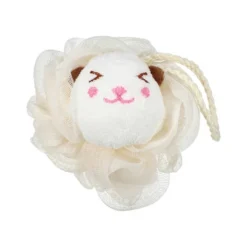 Unique Bargains Bathroom Cartoon Bath Shower Loofah Sponge 4.13"x4.53" Beige 1 Pc -UNIQUE BARGAIN Shop GUEST 3191a6ee 7198 475c b7d0 4f11ebd851d8