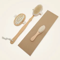 Unique Bargains Long Handle Bristles Bath Brushes 17 Inch Wood Color 1 Set -UNIQUE BARGAIN Shop GUEST 32ffdf78 4907 47f0 abd5 d77151a5e06e