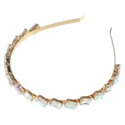 Unique Bargains Women's Metal Square Colorful Glass Crystal Rhinestone Headband -UNIQUE BARGAIN Shop GUEST 330143f4 d08e 4117 a100 d52cfee0f578