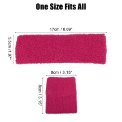 Unique Bargains Stretchy Cotton Blend Sweat Absorbing Sport Headband Wristband Peach Red 3 Pcs 7 Unique Bargains Stretchy Cotton Blend Sweat Absorbing Sport Headband Wristband Peach Red 3 Pcs -UNIQUE BARGAIN Shop GUEST 33ced762 57ea 4bad 971a 0778f590d9e9