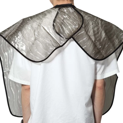 Unique Bargains Fashion Hair Cutting Cape 35.43"x33.07" Brown 1 Pc 5 Unique Bargains Fashion Hair Cutting Cape 35.43"x33.07" Brown 1 Pc - Image 5