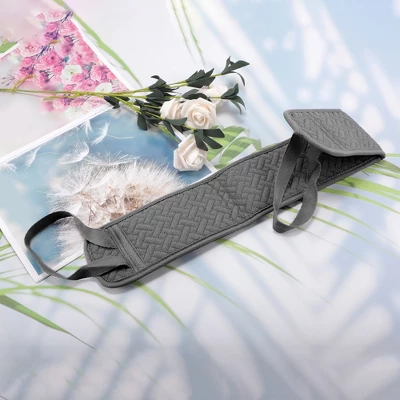 Unique Bargains Drawstring Back Bath Towel For Bathroom 85x9cm 1 Pc 5 Unique Bargains Drawstring Back Bath Towel For Bathroom 85x9cm 1 Pc - Image 5