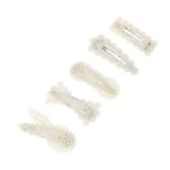 Unique Bargains Multiple Styles Faux Pearl Hair Clips 5 Pcs -UNIQUE BARGAIN Shop GUEST 356a1a0d 324e 4f24 a434 8717aaaab8e9