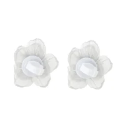 Unique Bargains Organza Flower Shoelace Charms Gray 1 Pair -UNIQUE BARGAIN Shop GUEST 35fd4bb3 e113 4fe8 8db3 f8e2fc2bbd86