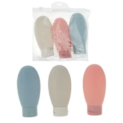 Unique Bargains Travel Container Set Pink Beige 3 Pcs -UNIQUE BARGAIN Shop GUEST 374ce609 a57e 40f5 9ebe 7b88414263c9