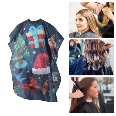 Unique Bargains Kid's Santa Hat Hair Cut Barber Cape 1 Pc 4 Unique Bargains Kid's Santa Hat Hair Cut Barber Cape 1 Pc - Image 4