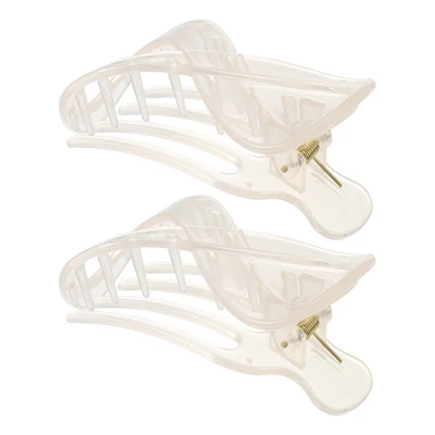 Unique Bargains Women's Plastic Hair Claws 3.39"x1.89"x0.91" 2Pcs 10 Unique Bargains Women's Plastic Hair Claws 3.39"x1.89"x0.91" 2Pcs - Image 10