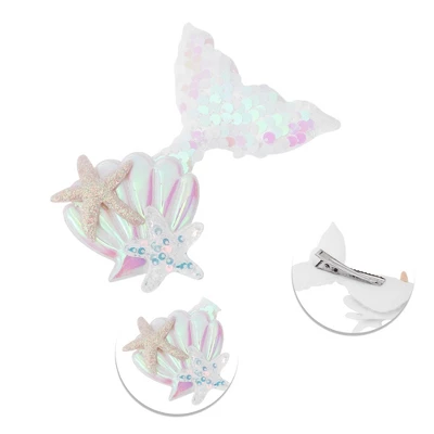 Unique Bargains Grace Mermaid Hair Clips 1 Pc 2 Unique Bargains Grace Mermaid Hair Clips 1 Pc - Image 2