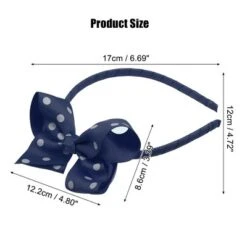 Unique Bargains Polka Dot Bow Headband Fashion Cute Polyester Hairband For Teenager 6.7x4.7 Inch -UNIQUE BARGAIN Shop GUEST 3ee096fa 1dda 4d82 bd1c 6cd014d75cad