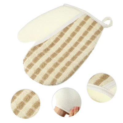 Unique Bargains Bath Shower Gloves 8.66"x7.09" Orange 1 Pc 5 Unique Bargains Bath Shower Gloves 8.66"x7.09" Orange 1 Pc - Image 5