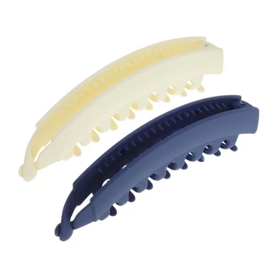 Unique Bargains Women's Fashion Banana Hair Clips 2Pcs 9 Unique Bargains Women's Fashion Banana Hair Clips 2Pcs - Image 9