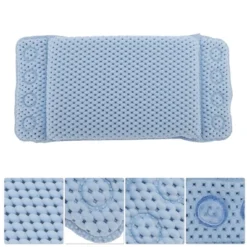 Unique Bargains Rectangle Style Bath Pillow 17.32"x8.27"x2.17" 1 Pc