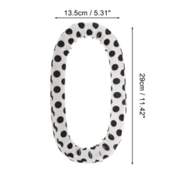 Unique Bargains Women's Black Spot Hair Rollers 11.42"x5.31" Black White 1pc -UNIQUE BARGAIN Shop GUEST 41e676cf 3a5a 41f2 92f0 22087592ff0c