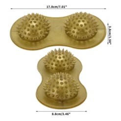 Unique Bargains Double Sphere Foot Massager 1 Pc