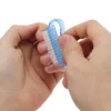 Unique Bargains Durable Horn Nail Cleaning Brush For Cleaning Fingernails Small 5Pcs