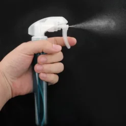 Unique Bargains Buckle Type Hair Spray Bottles 50ml Clear Blue 1 Pc