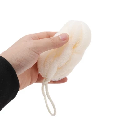 Unique Bargains Twisted Dough Shaped Bath Shower Loofah Sponge 1 Pc 2 Unique Bargains Twisted Dough Shaped Bath Shower Loofah Sponge 1 Pc - Image 2