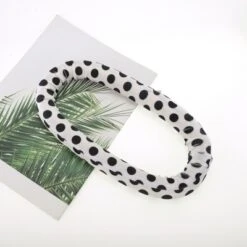 Unique Bargains Women's Black Spot Hair Rollers 11.42"x5.31" Black White 1pc -UNIQUE BARGAIN Shop GUEST 44cd9525 325a 4352 938d e608f64d9a33