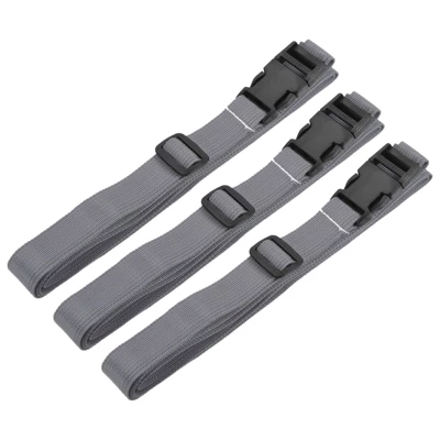 Unique Bargains Travel Accessory Luggage Adjustable Buckle Belt Utility Straps 3 Pcs 4 Unique Bargains Travel Accessory Luggage Adjustable Buckle Belt Utility Straps 3 Pcs - Image 4