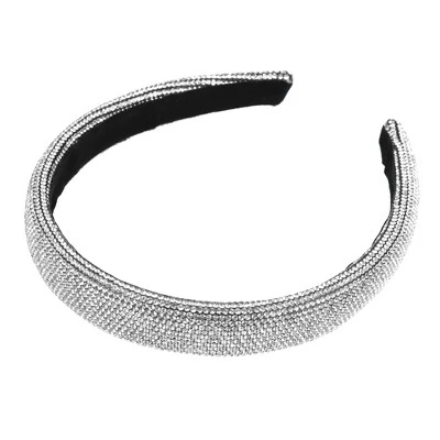 Unique Bargains Women's Simplicity Rhinestone Wide-brimmed Headband 1 Pc 7 Unique Bargains Women's Simplicity Rhinestone Wide-brimmed Headband 1 Pc - Image 7